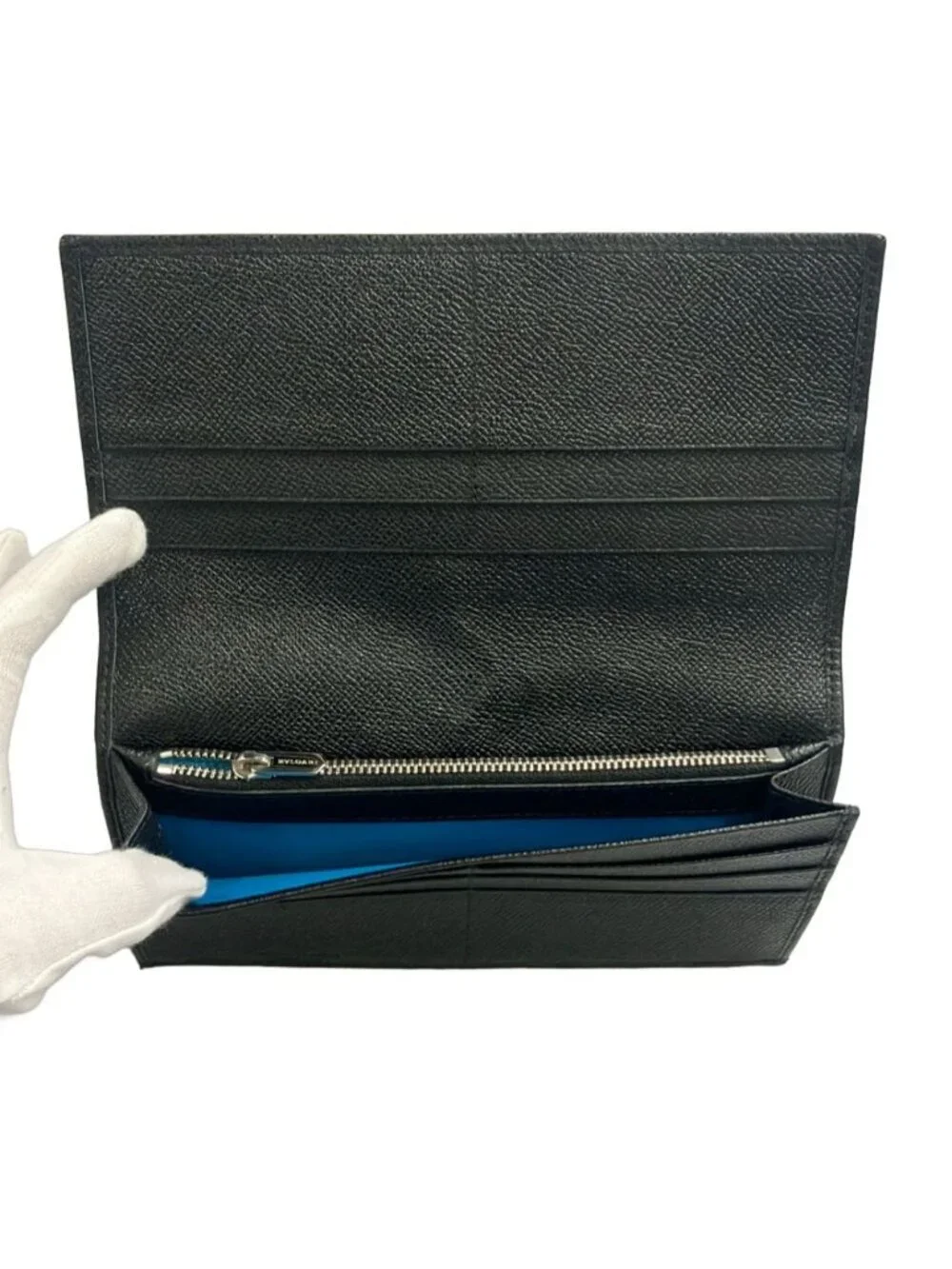 Bvlgari Wallet Navy